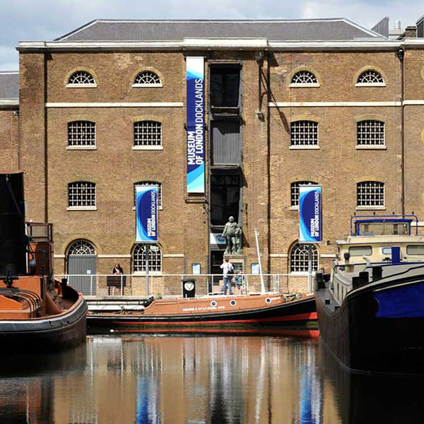 Museum of London Docklands at West India Key.