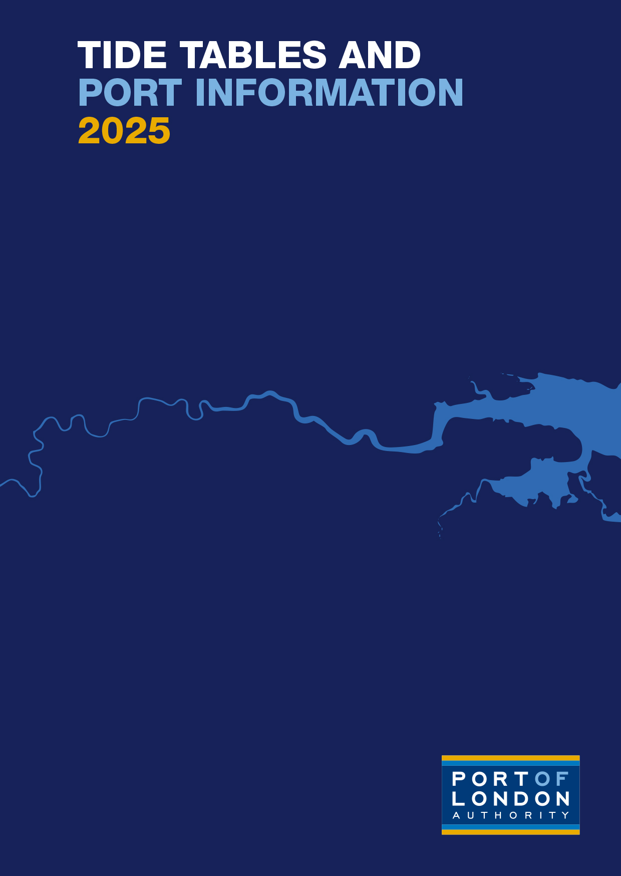 Tide table booklet cover