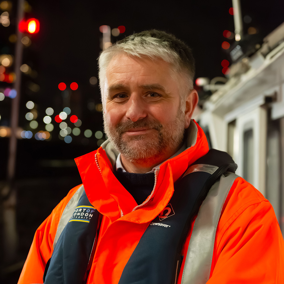 James Stride, Chief Harbour Master