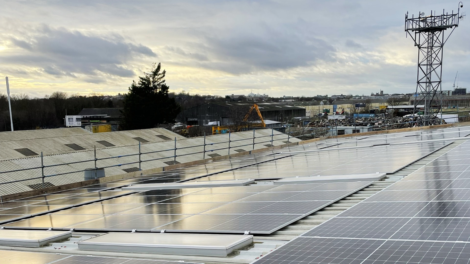 We have installed solar panels on our facilities, including Marine House at Denton Wharf.