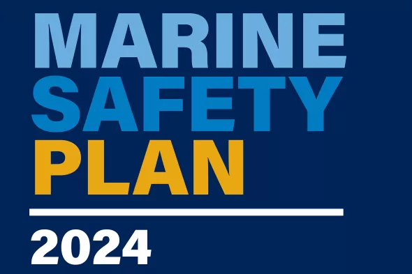 Marine Safety Plan 2024 cover