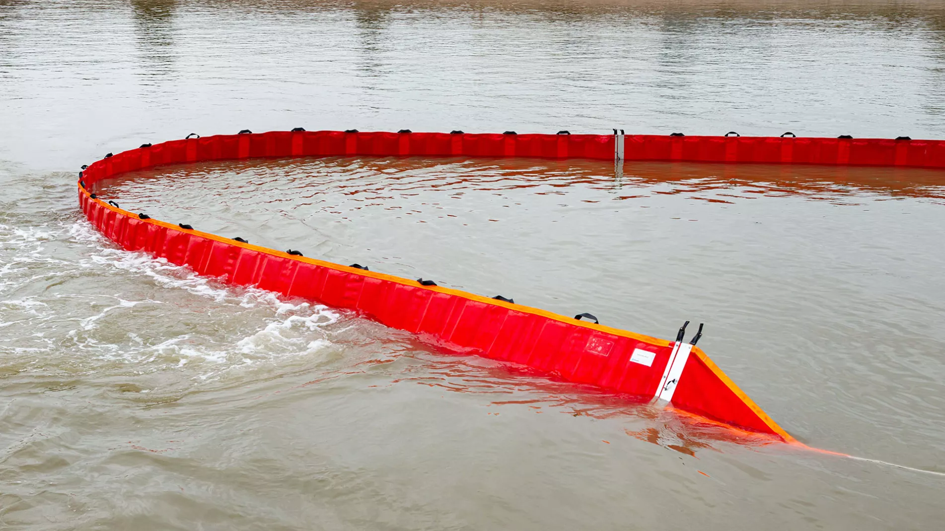 TOSCA Containment Barrier Equipment on exercise