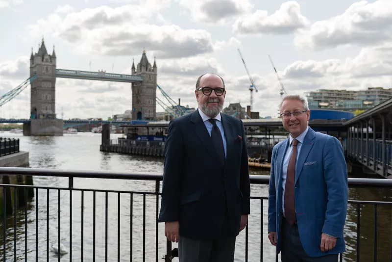 IAPH managing director, Patrick Verhoeven (left) with PLA’s Alistair Gale. Alistair has been working with the BPA to shape the 2023 conference programme, and Patrick is joining the International Ports Panel discussion on Opportunities, Challenges and Black Swans.