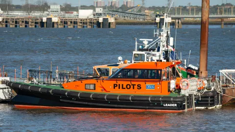 PLA Pilot Cutter Leader at Denton Wharf